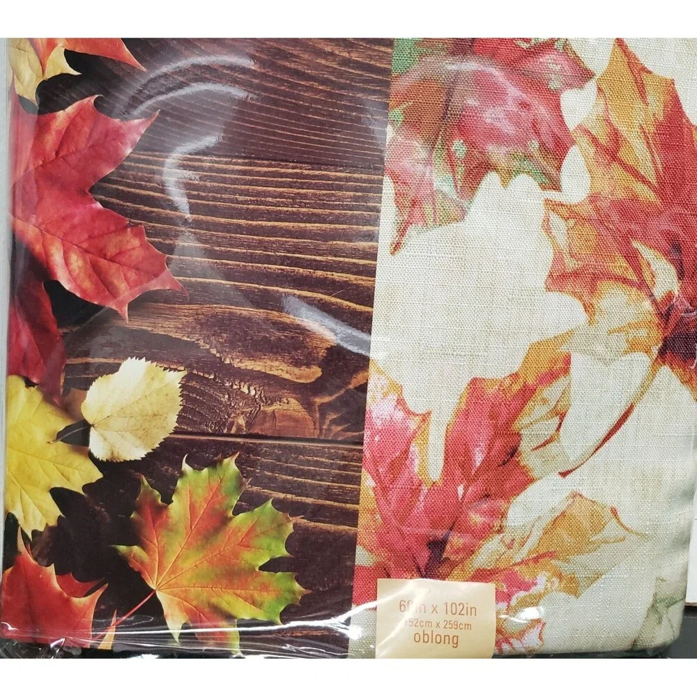 Printed Fabric Tablecloth,60x102